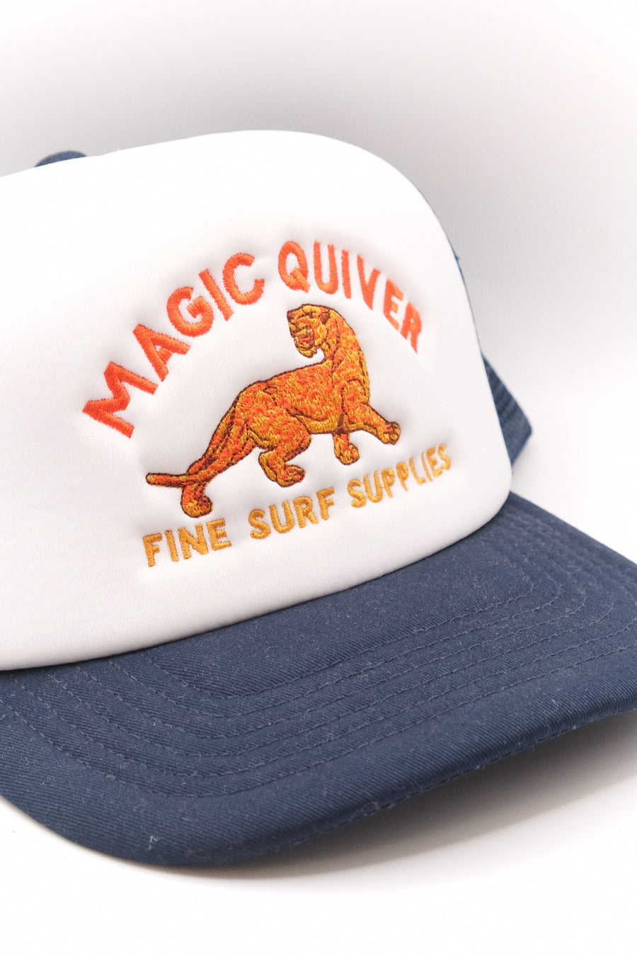 Magic Quiver - Leopard Trucker Hat - Navy